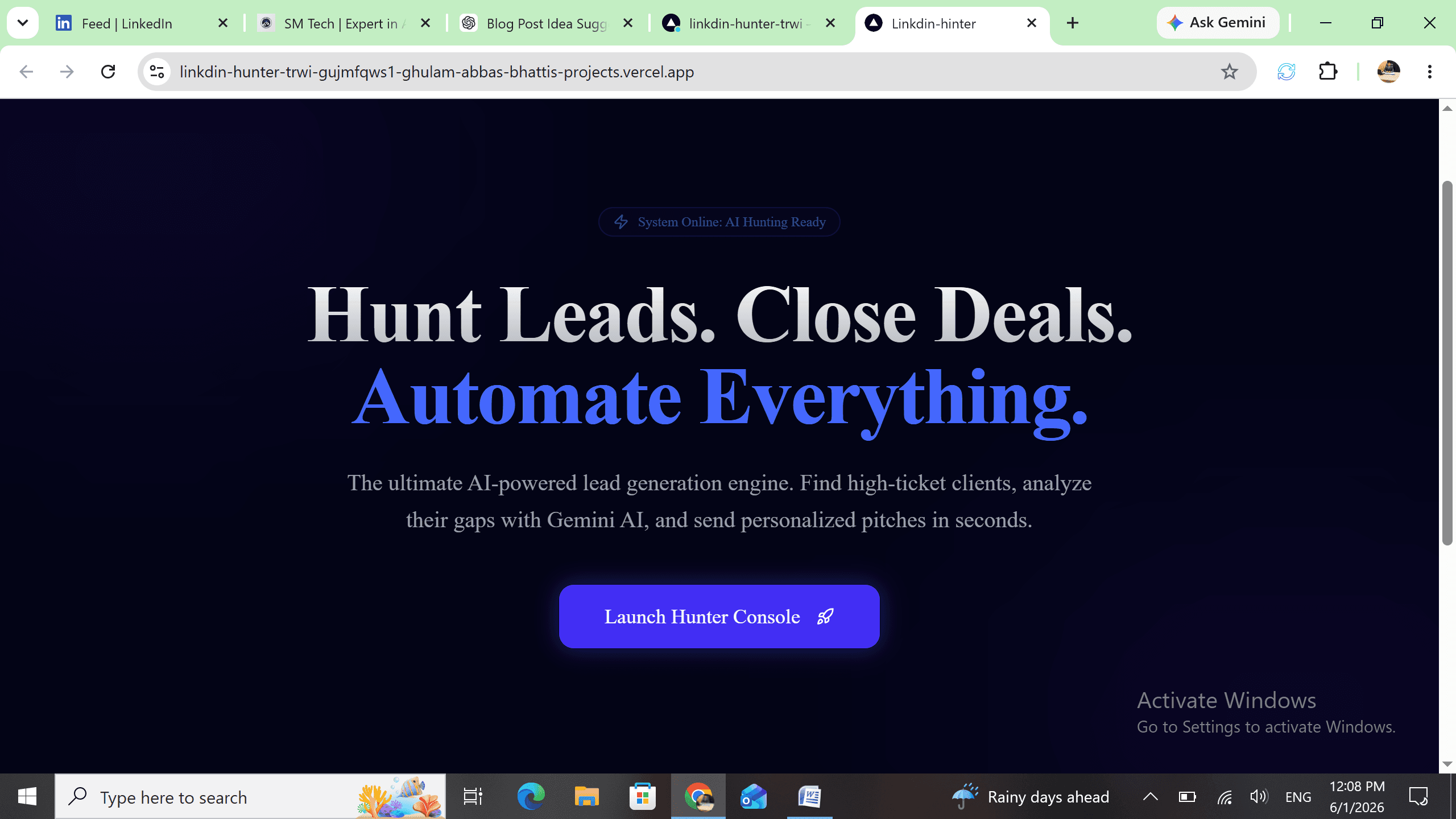 How We Built LinkedIn Hunter: Research, Engineering, and the Future of AI-Powered B2B Lead Generation"